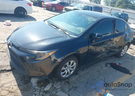 2022 Toyota Corolla Le z USA, uszkodzony, nr VIN 5YFEPMAE9NP381623